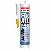 Клей-герметик полимерный Soudal Fix All Crystal прозрачный 290 мл